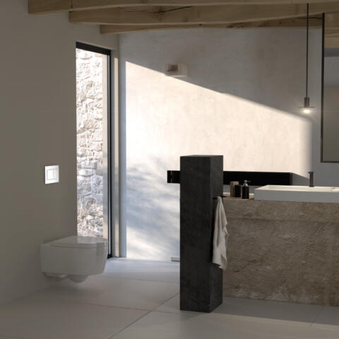 Geberit bath 02 sigma30 with geberit wc