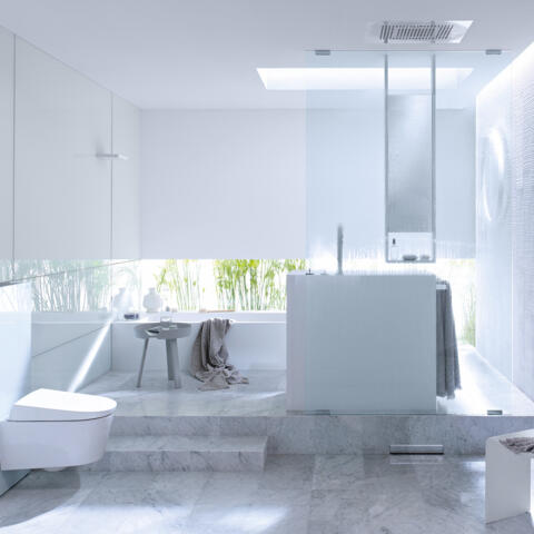 Geberit bath 22 monolith white
