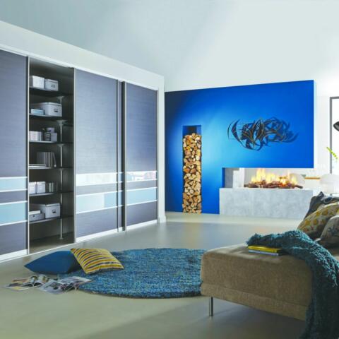 VOLANTE Hacienda Black Blue Metal