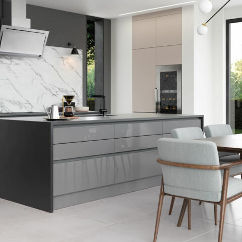 Zola Gloss Dust Grey and Tavola Anthracite Cameo 2