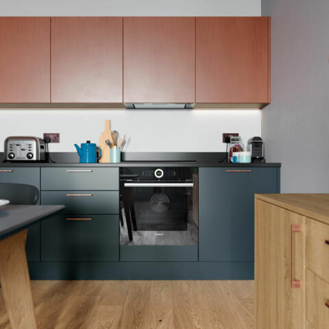 Zola Soft Matte Marine and Ferro Copper with Rezana Light Oak Cameo 6