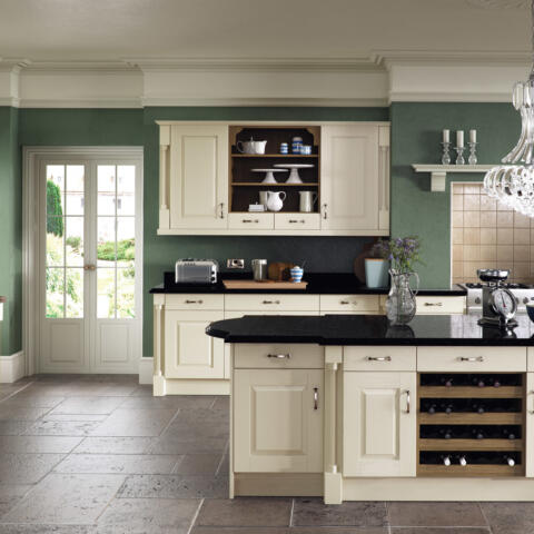 Windsor classic painted ivory kitchen hero
